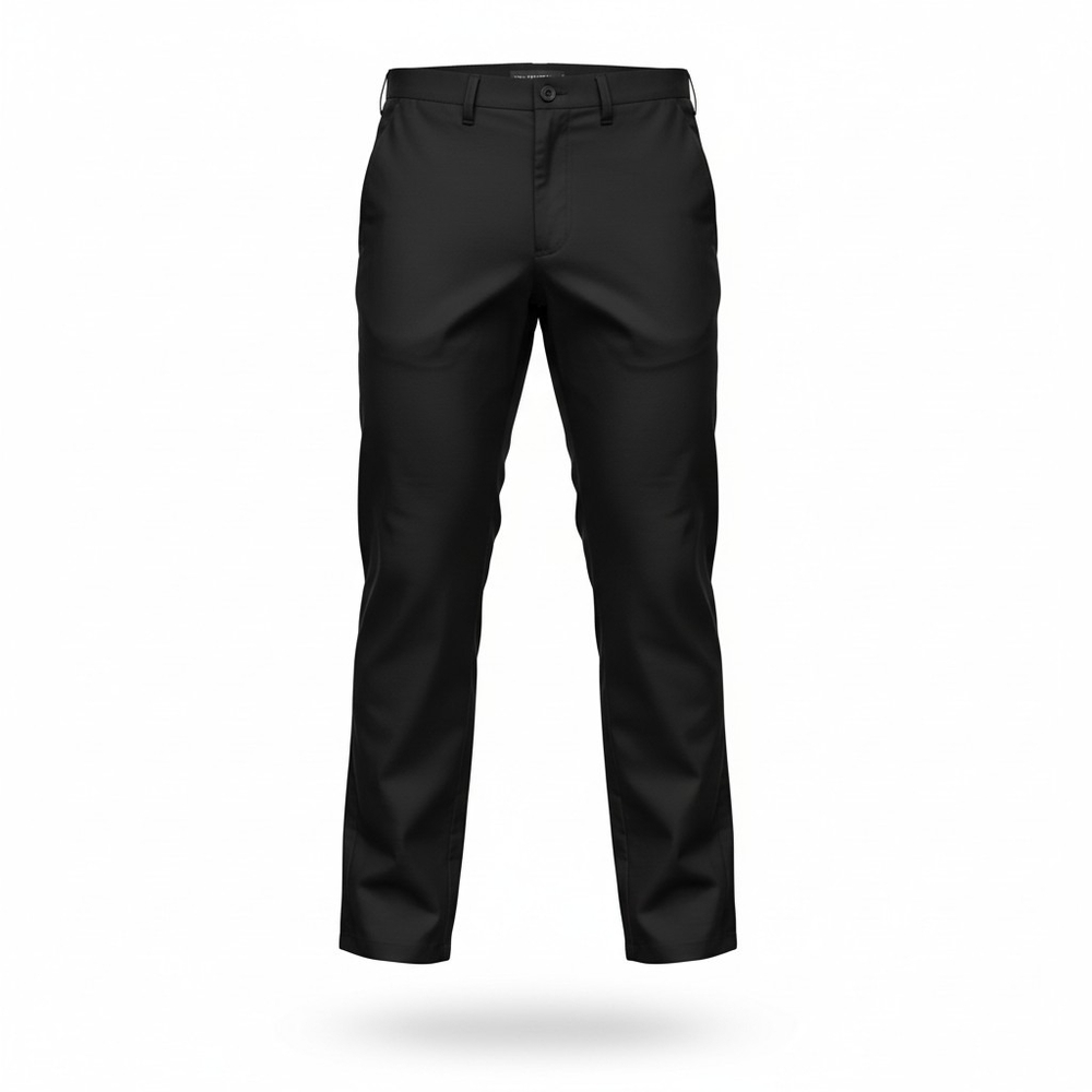 Haggar Black Straight Fit Dress Pants